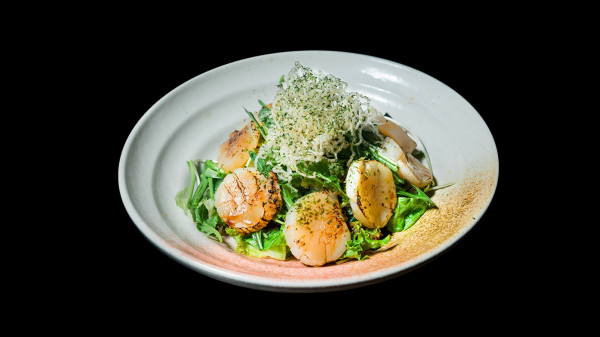 Hotate Yaki Salad