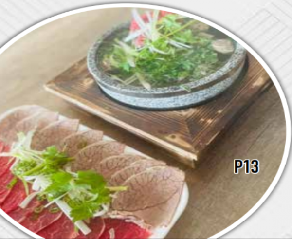 PHỞ ĐẶC BIỆT ĐUÔI BÒ 
