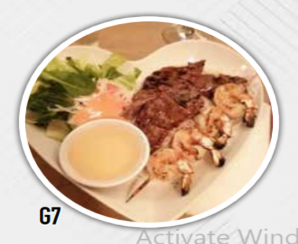 GÀ - BÒ - TÔM NƯỚNG