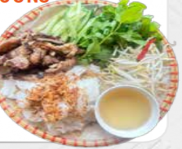 BÁNH ƯỚT THỊT NƯỚNG