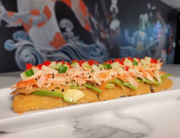 S6. Pizza Square Goberge / Crabstick ( 5mcx / 5pcs )