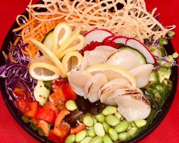 Poké Pétoncle Flambé