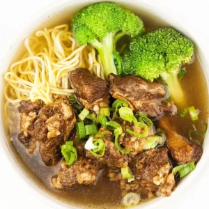 20. Well Done Slightly Fat and Brisket Beef Soup