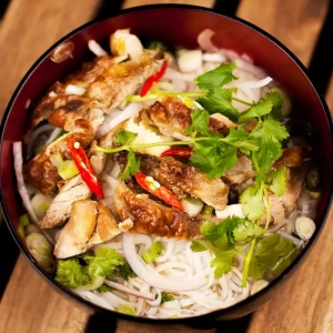 29. Rare Beef and Chicken Soup