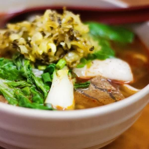 14. Rare and Beef Ball Soup