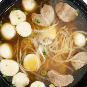 19. Beef Ball Soup