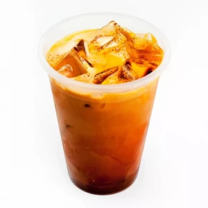 Iced Black Coffee with Sugar