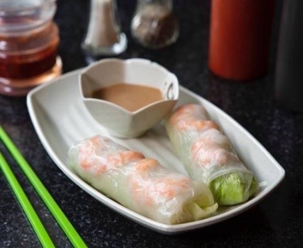 3. Rouleaux Printaniers crevettes