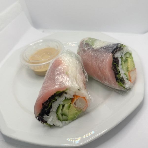 Rouleau printanier au thon