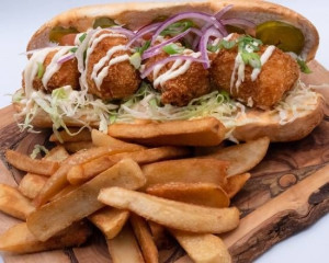 502. Po’boy à la morue / Cod