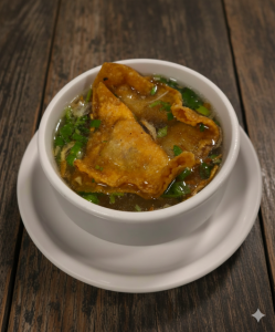 1. Soupe Wonton frit ou pas frit