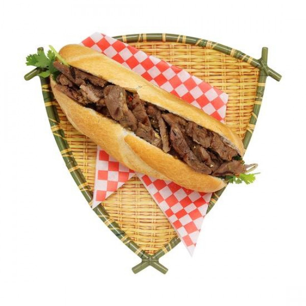 22. Banh mi au porc grillé