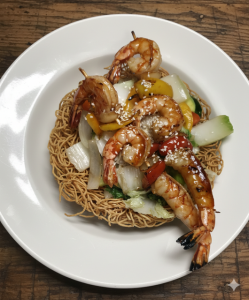 TH2. Crevettes grillé