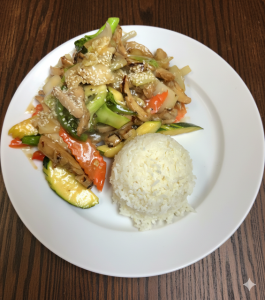 11. Poulet aux Légume