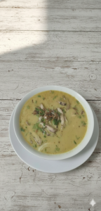 8. Soupe cari aux Poulets grillé lait de coco (vermicelle)