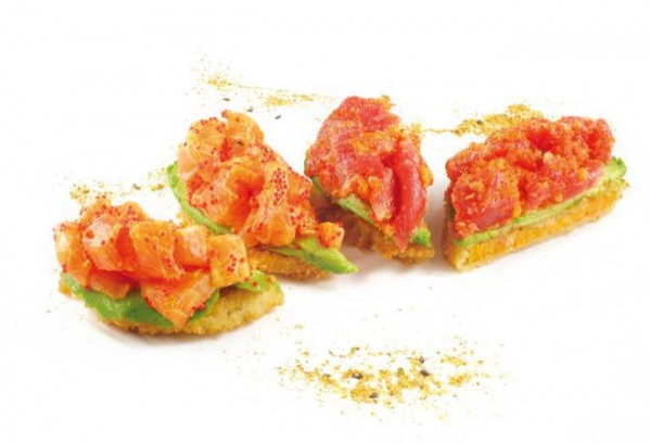 X. Tartare sur Patate Sucré (4 mcx)