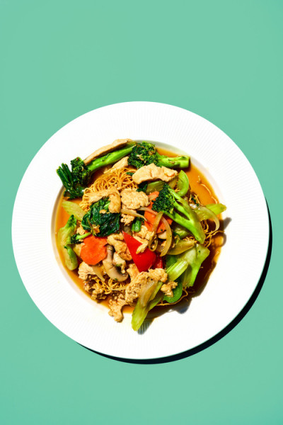 Nid au Poulet et légumes