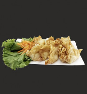 A2. Deep Fried Crispy Shrimp Wonton | Hoành thánh tôm chiên