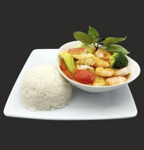 F1. Thai Red Curry | Cà ri đỏ Thái