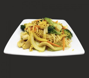 F9. Stir-Fried Singapore Noodle | Bún xào kiểu Singapore