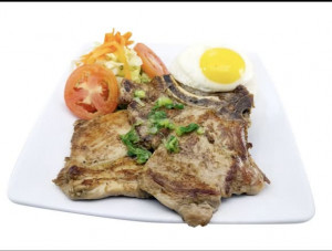 R3. Grilled Chicken, Pork Chop, Egg | Cơm gà, sườn, trứng