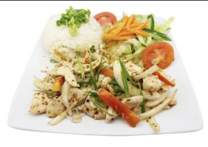 R4. Stir-Fried Spicy Lemongrass | Xào sả ớt