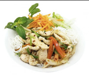 V3. Stir-Fried Spicy Lemongrass | Bún xào sả ớt
