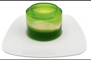 D11. Pandan Egg Pudding | Bánh Flan rau câu