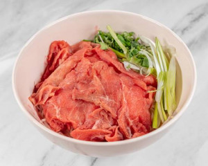 14. Rare beef rice noodle soup