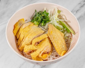 21A. Free-range chicken rice chicken soup