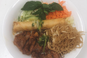 401. Bún thịt nướng (cộng với 1 món dưới)