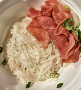 8. Rare Beef with Rice Noodle Soup - Pho Tai