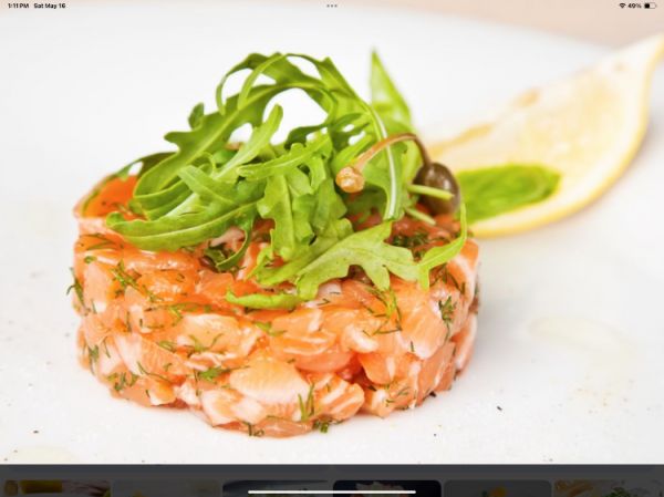 Tartare saumon