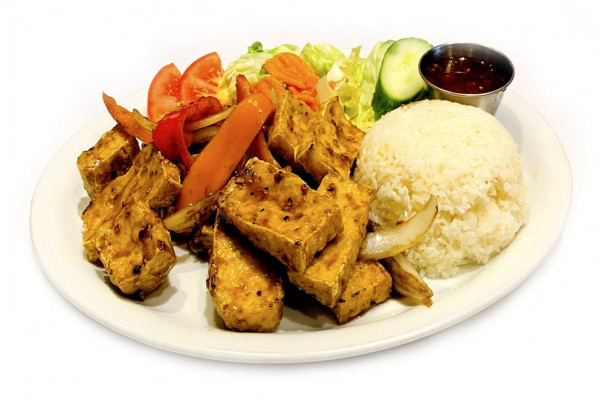 Cơm Tofu Xào Xả