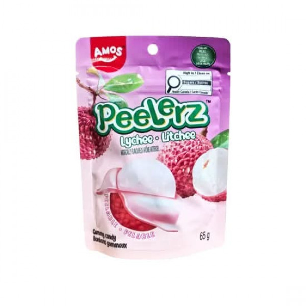 Amos Peelerz Gummy Lychee Candy 65g