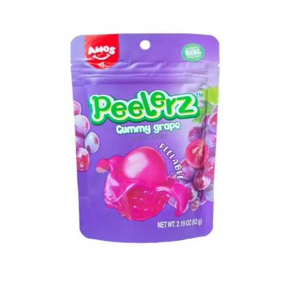 Amos Peelerz Gummy GRAPE 62g
