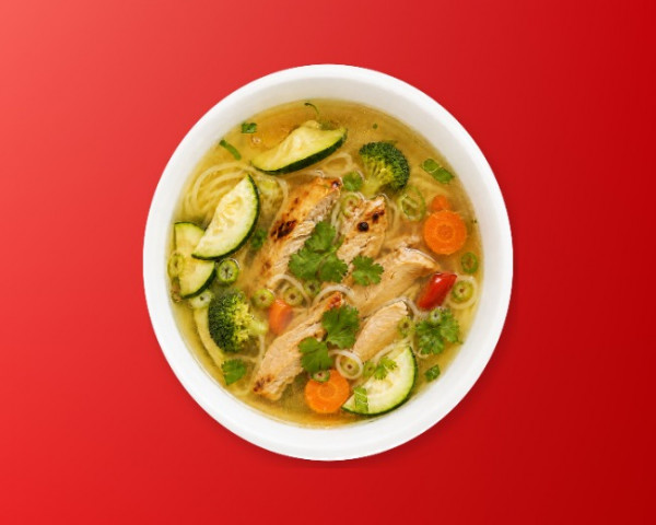 Mini pho au poulet