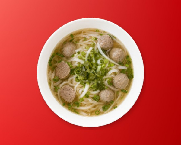 Pho boulettes de boeuf
