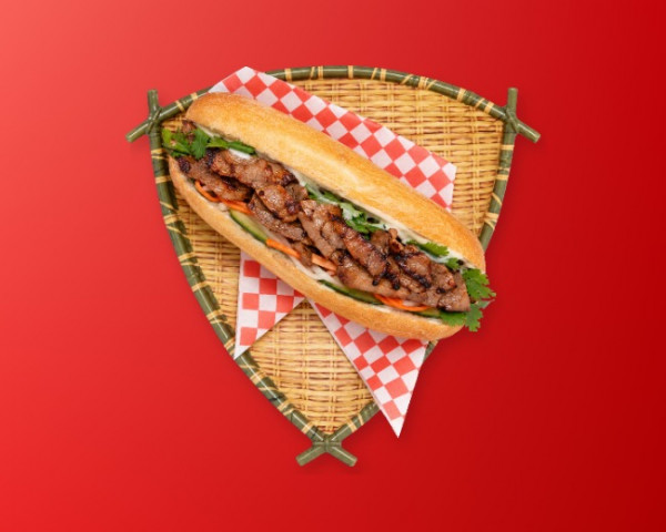 Banh mi porc grillé